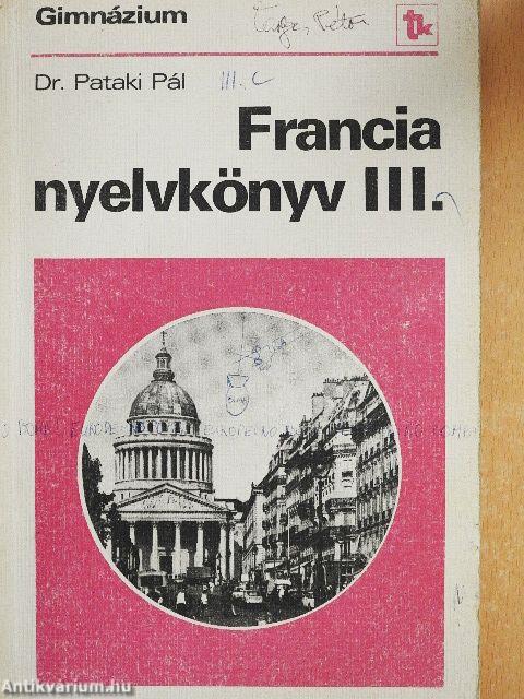 Francia nyelvkönyv III.