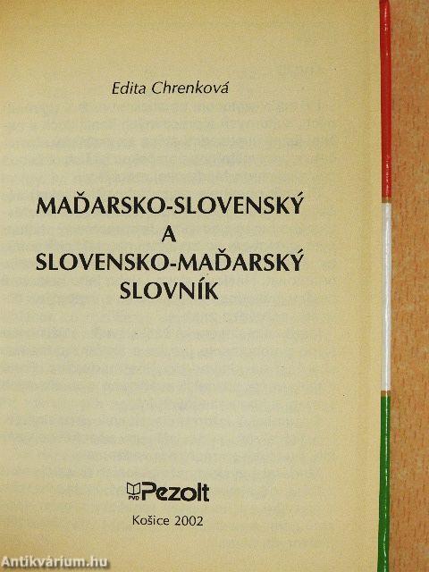 Madarsko-Slovensky a Slovensko-Madarsky slovnik