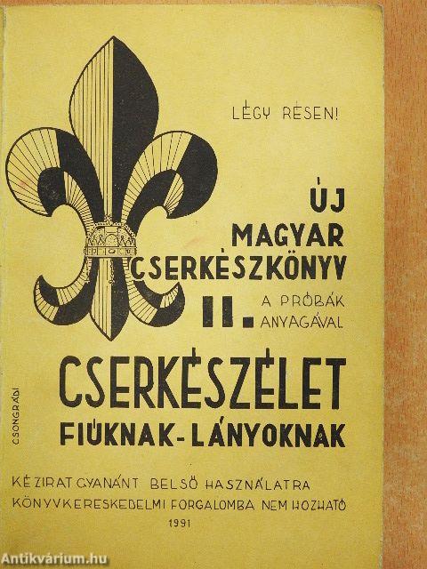 Új magyar cserkészkönyv II.