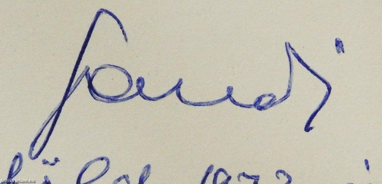 A rigó sírja (dedikált példány)