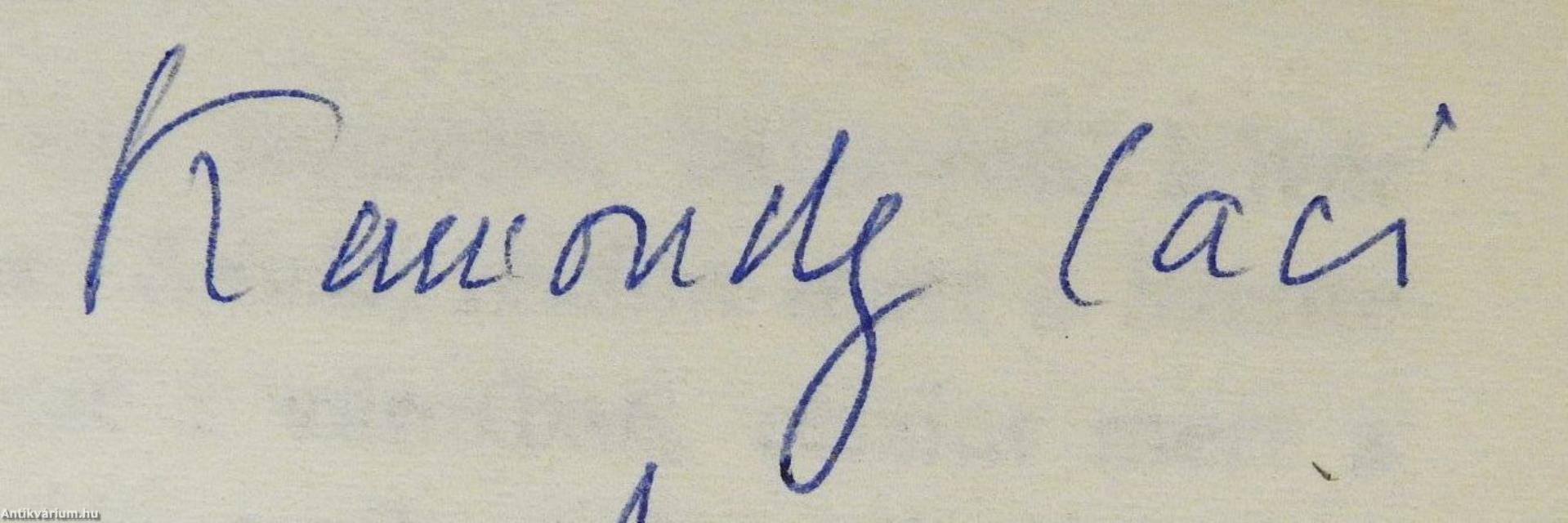 Ádám apja (dedikált példány)