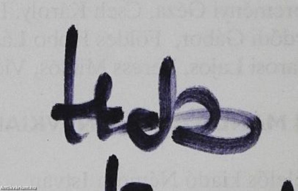 Tilalmakat szegve (dedikált példány)