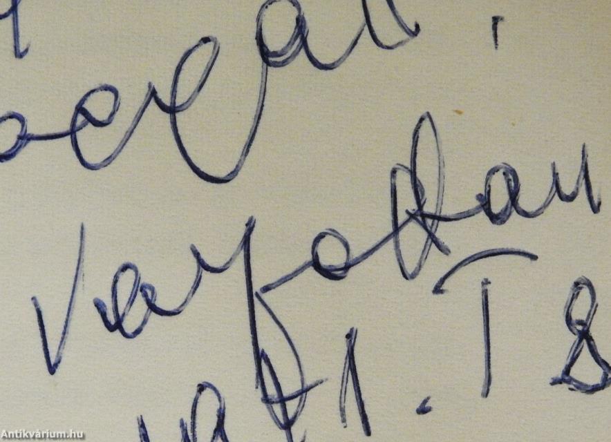 Hazatérés, 1944 (dedikált példány)