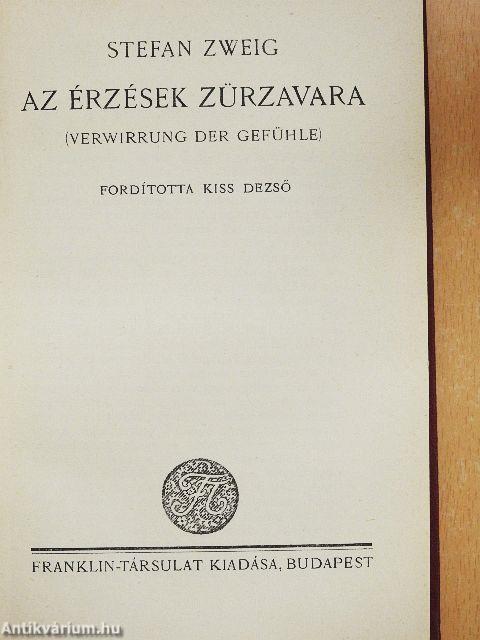 Az érzések zürzavara