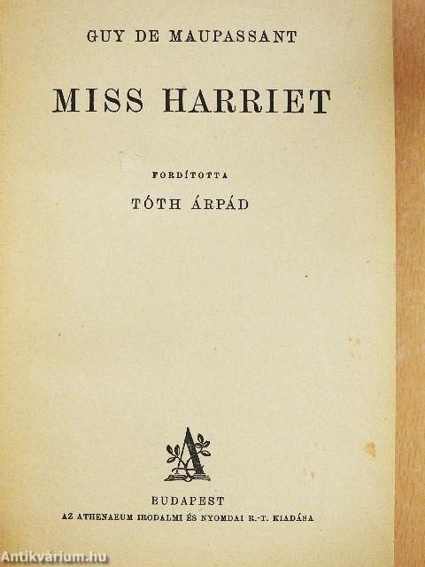 Miss Harriet