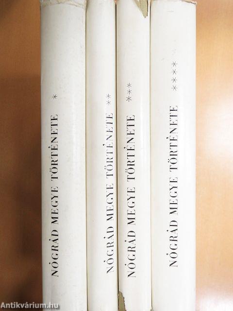 Nógrád megye története I-IV.