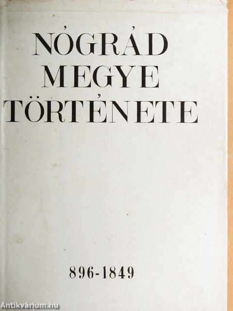 Nógrád megye története I-IV.