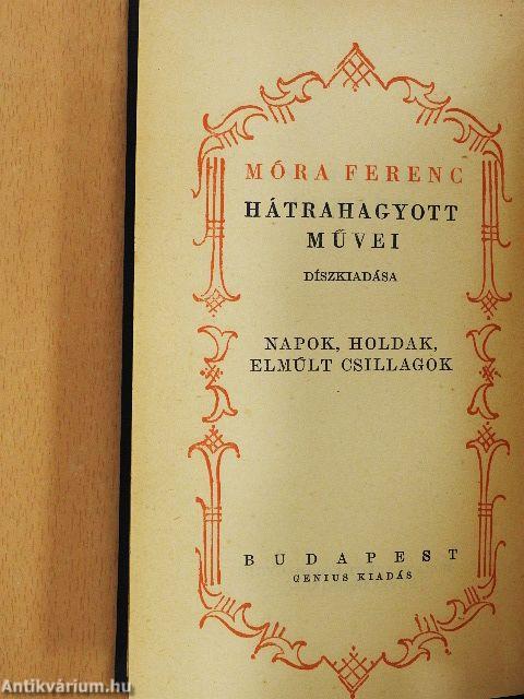 Napok, holdak, elmúlt csillagok