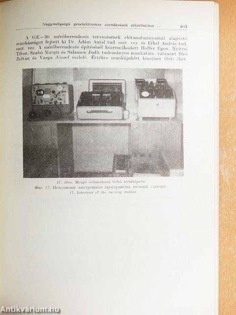 Geofizikai Közlemények 1964/4.