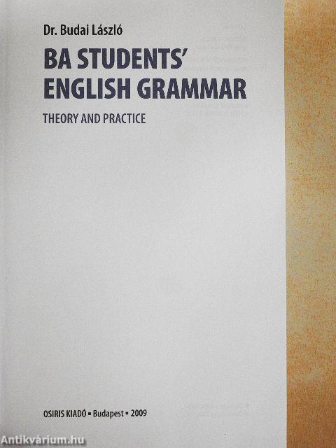 BA Students' English Grammar