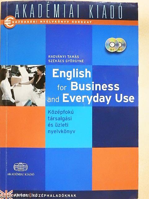 English for Business and Everyday Use - 2 db CD-vel