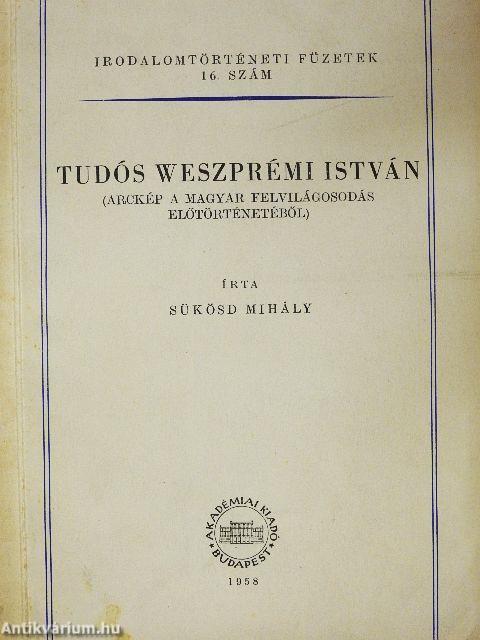 Tudós Weszprémi István