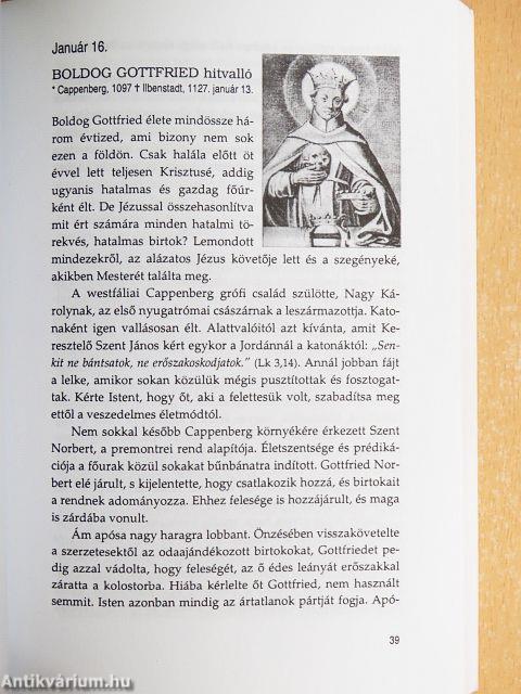 Szentek, szent életű emberek