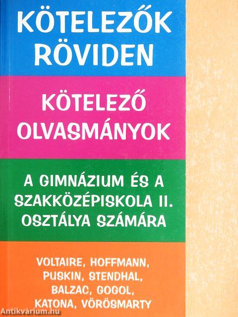 Kötelező olvasmányok