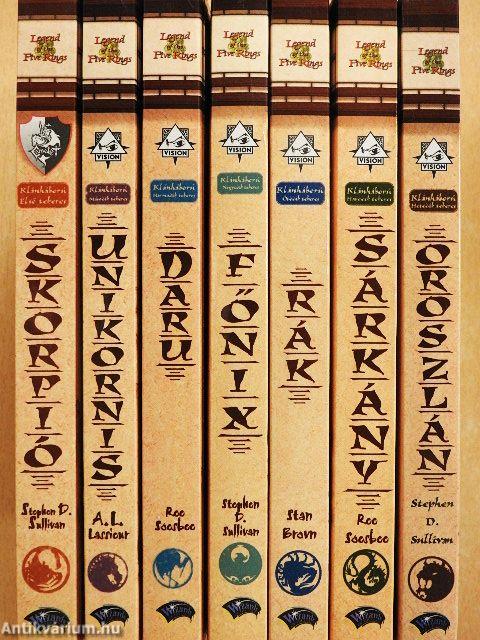 Az öt gyűrű legendája - Klánháború 1-7.