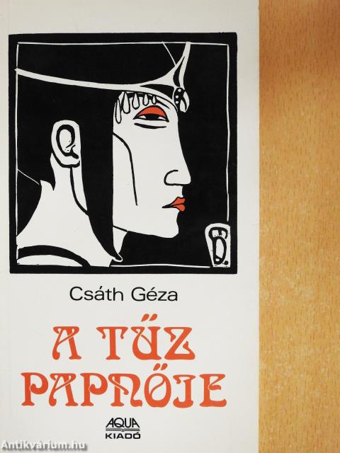 A tűz papnője (dedikált példány)