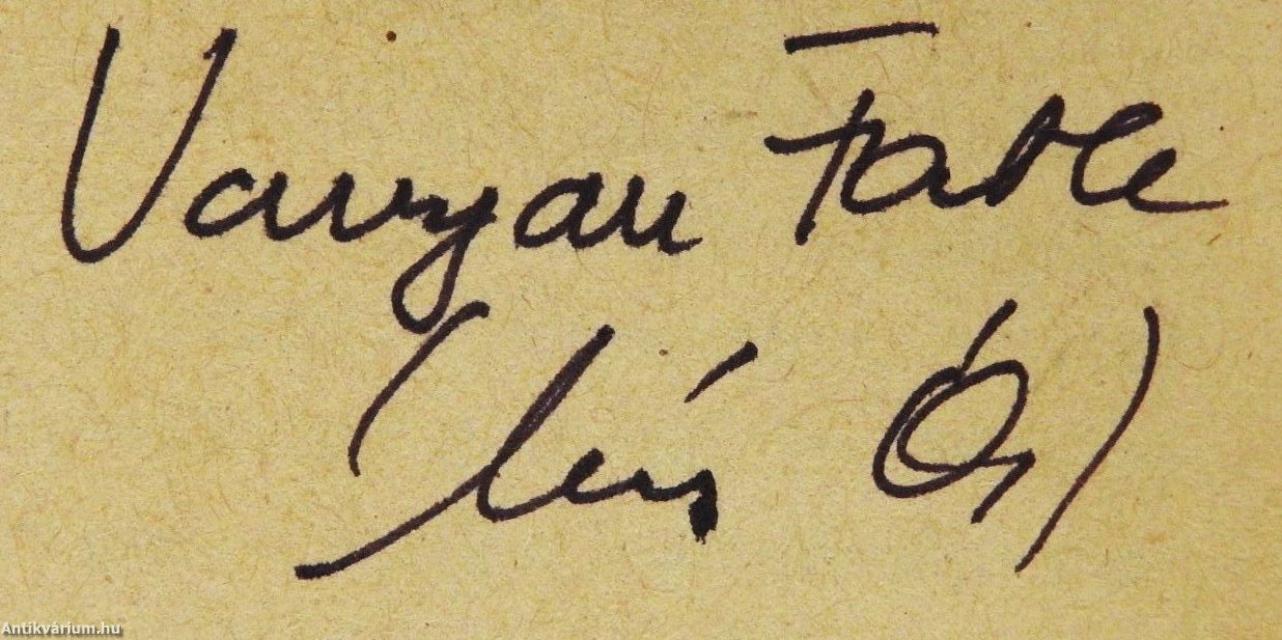 A halál zsoldjában (dedikált példány)