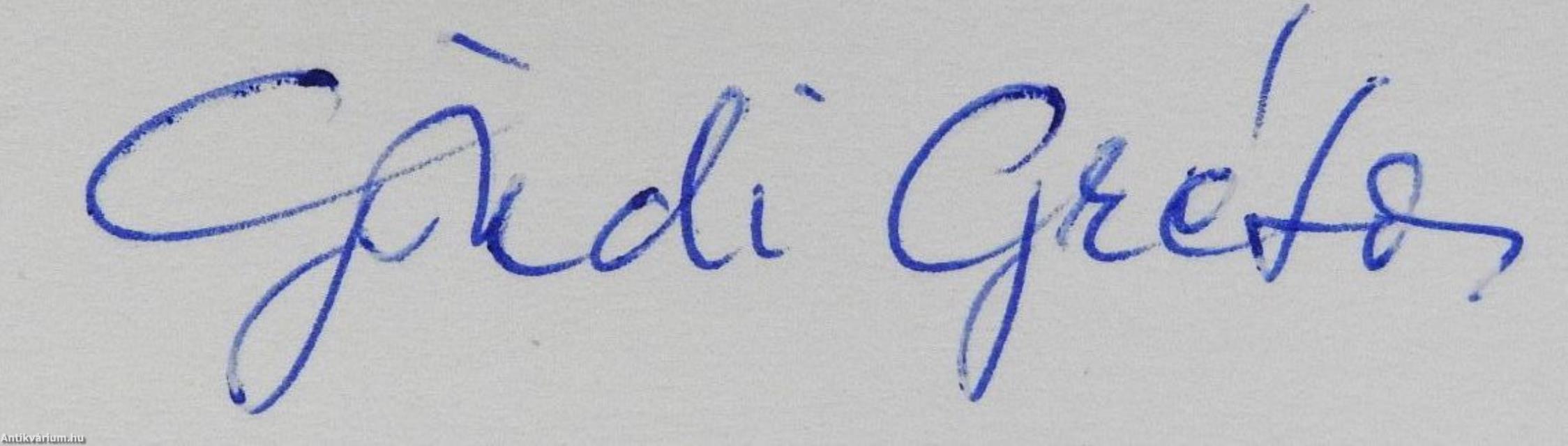 Ágota (dedikált példány)