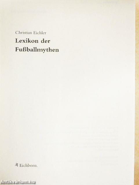 Lexikon der Fußballmythen