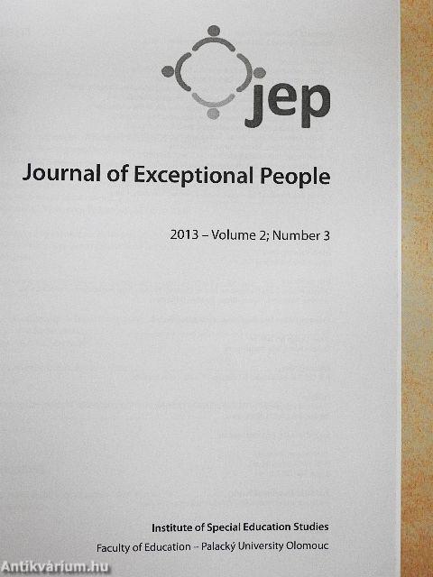 Journal of Exceptional People