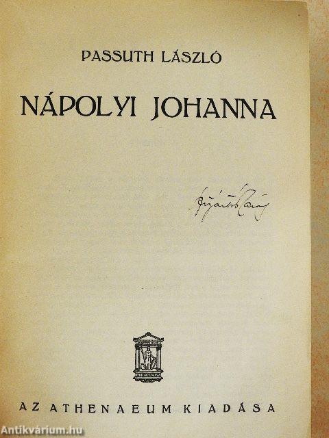 Nápolyi Johanna