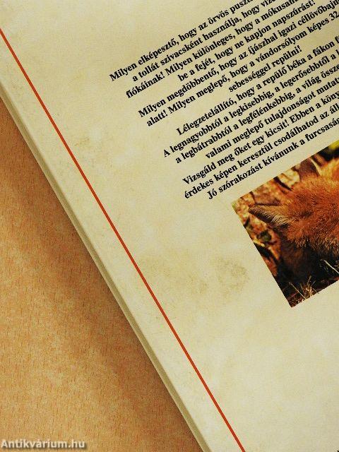 Az állatvilág érdekességei