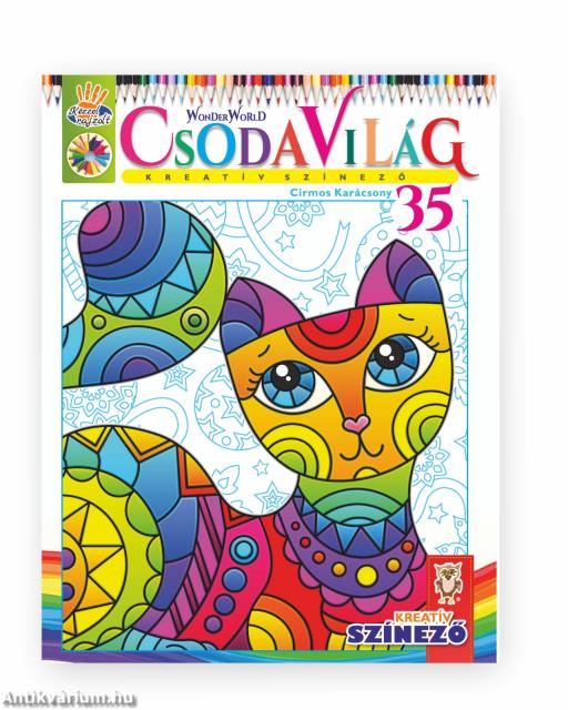 Csodavilág Kreatív színező 35. - Cirmos