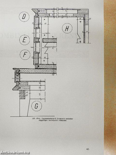 Bútorasztalos szakrajz