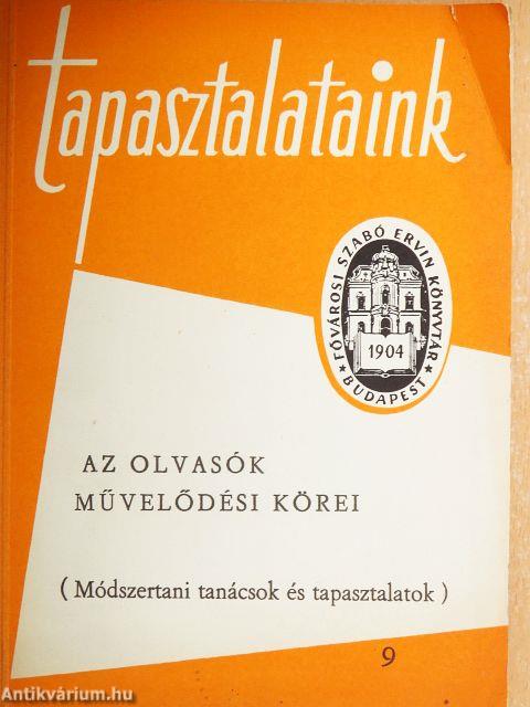 Az olvasók művelődési körei