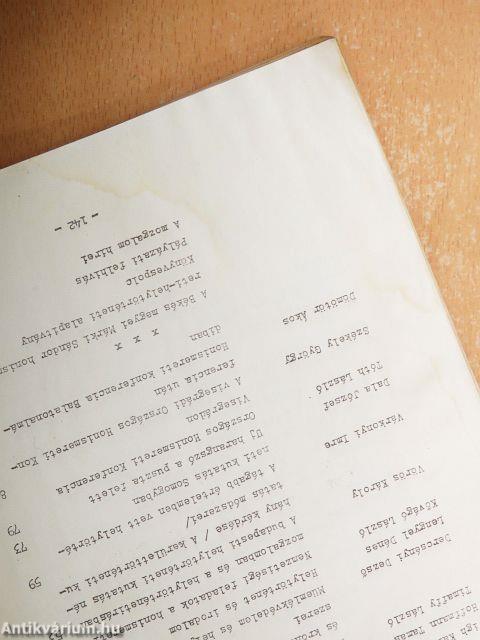 Honismeret, helytörténet 1970/1.