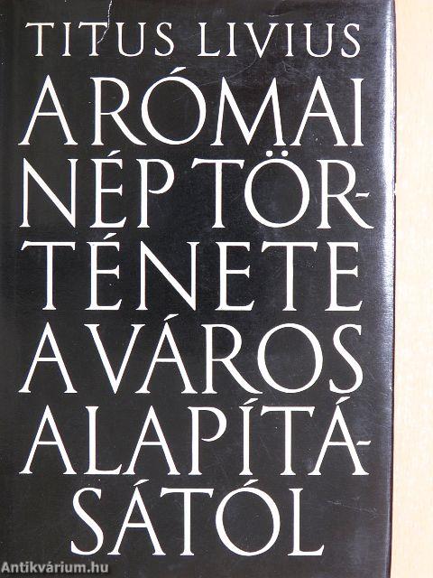 A római nép története a város alapításától 5. (XXXI-XXXV.)