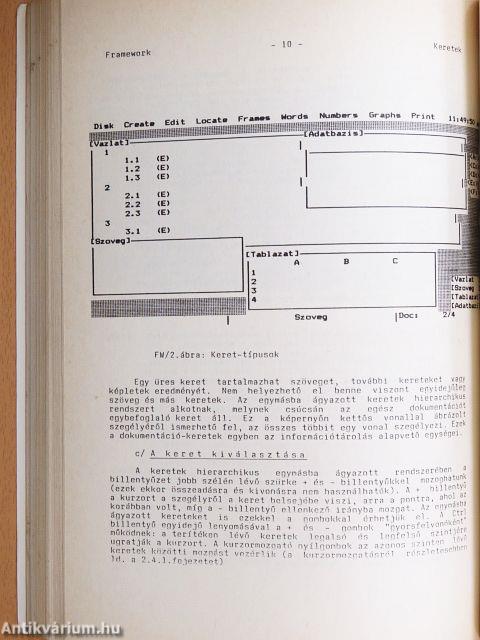 IBM PC táblázatkezelő rendszerek
