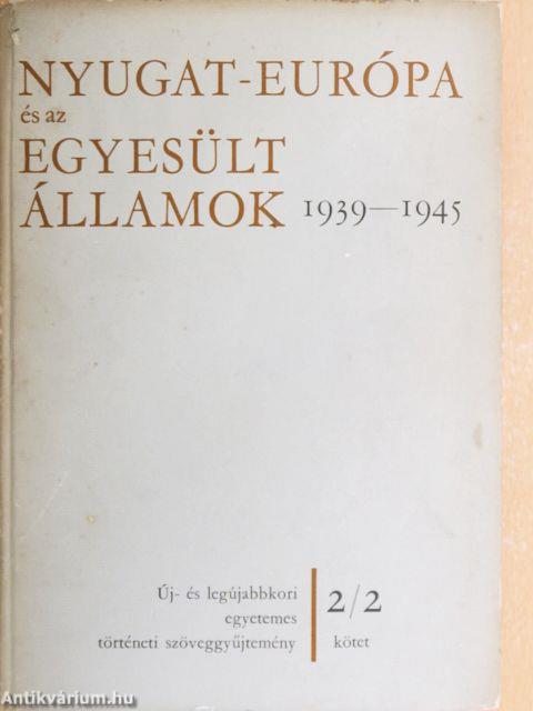 Nyugat-Európa és az Egyesült Államok 1939-1945