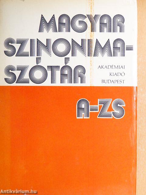 Magyar szinonimaszótár