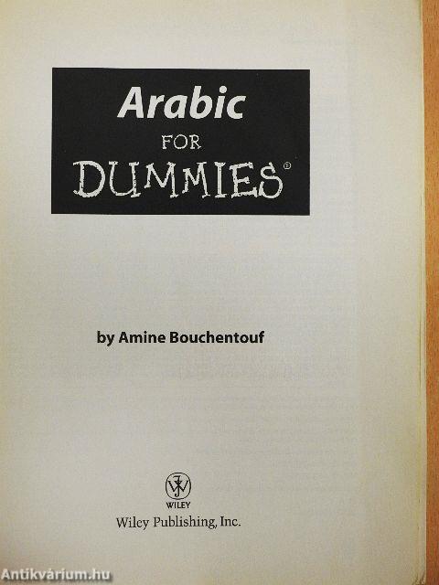 Arabic for Dummies