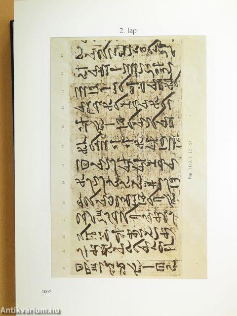 Az egyiptomi ősmagyar nyelv