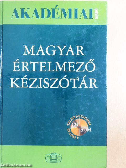 Magyar értelmező kéziszótár