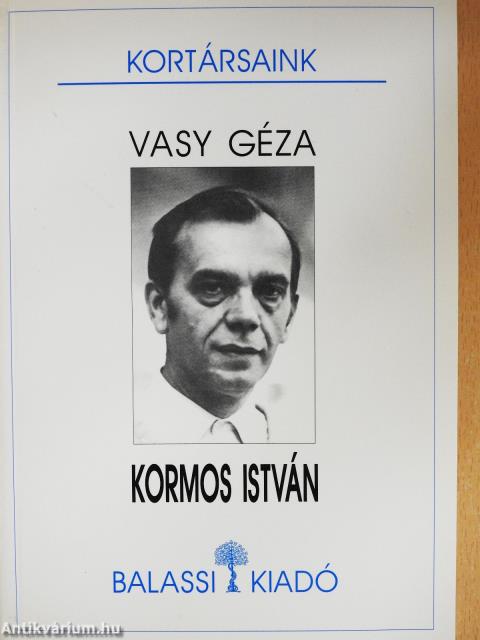 Kormos István (dedikált példány)