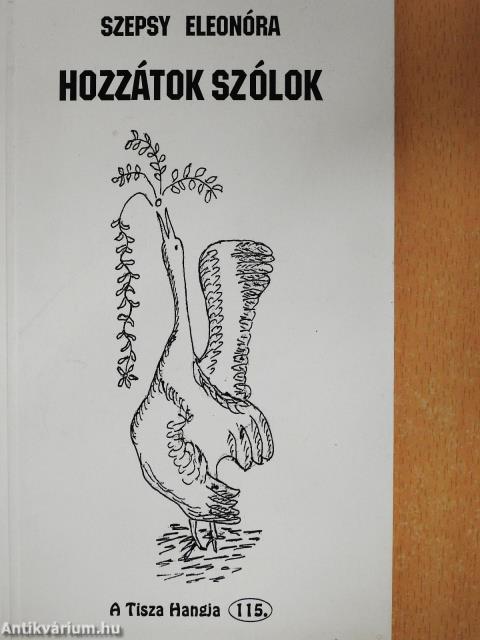 Hozzátok szólok (dedikált példány)