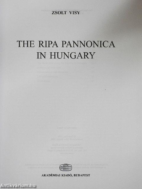 The Ripa Pannonica in Hungary