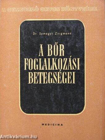 A bőr foglalkozási betegségei