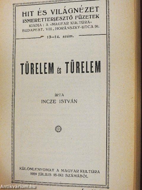 Atheista-e a modern tudomány/A modern filozófia és a kereszténység/Az ész tanúság az Isten mellett/Krisztus és az egyház/Gondolkozás-e a szabadgondolkozás?/Az egyház a világnézetek harcában