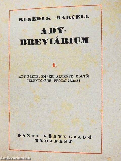 Ady-breviárium I-II.