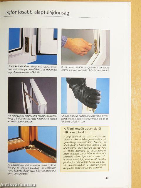 Ajtók, ablakok és lépcsők beépítése