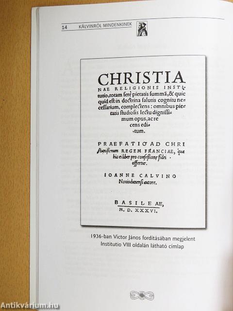 Kálvinról mindenkinek