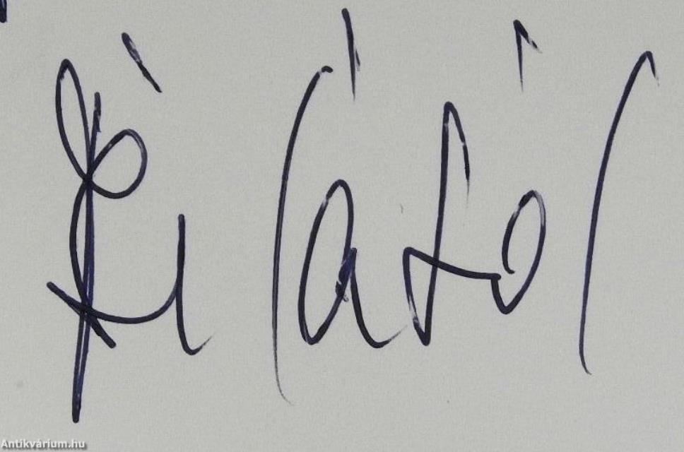 Sziklák peremén (dedikált példány)