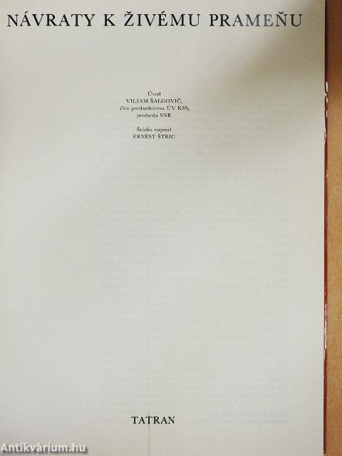 Návraty k Zivému Pramenu