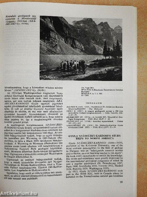 Földrajzi múzeumi tanulmányok 7.