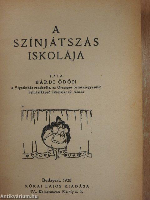 A színjátszás iskolája/A maszkirozás kézikönyve/Új színjátszás, új film/Színdarab-berendezés/Tájékoztató - Angol szinházművészeti kiállítás/Színházi életünk története a felszabadulás után/A színházi rendezés útjai/A színház drámája