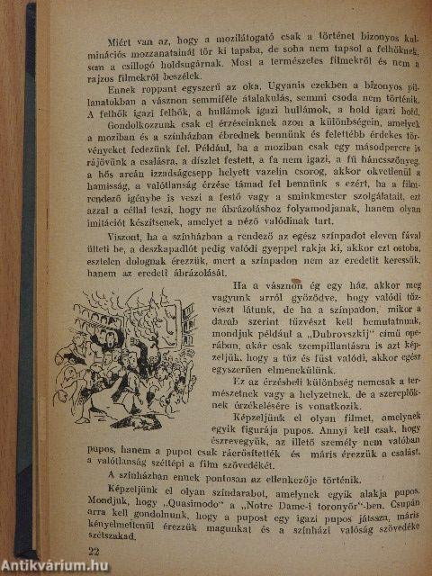 A színjátszás iskolája/A maszkirozás kézikönyve/Új színjátszás, új film/Színdarab-berendezés/Tájékoztató - Angol szinházművészeti kiállítás/Színházi életünk története a felszabadulás után/A színházi rendezés útjai/A színház drámája